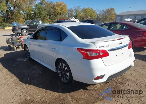 2018 Nissan Sentra Sr из США, поврежденный, VIN 3N1AB7AP3JY312312